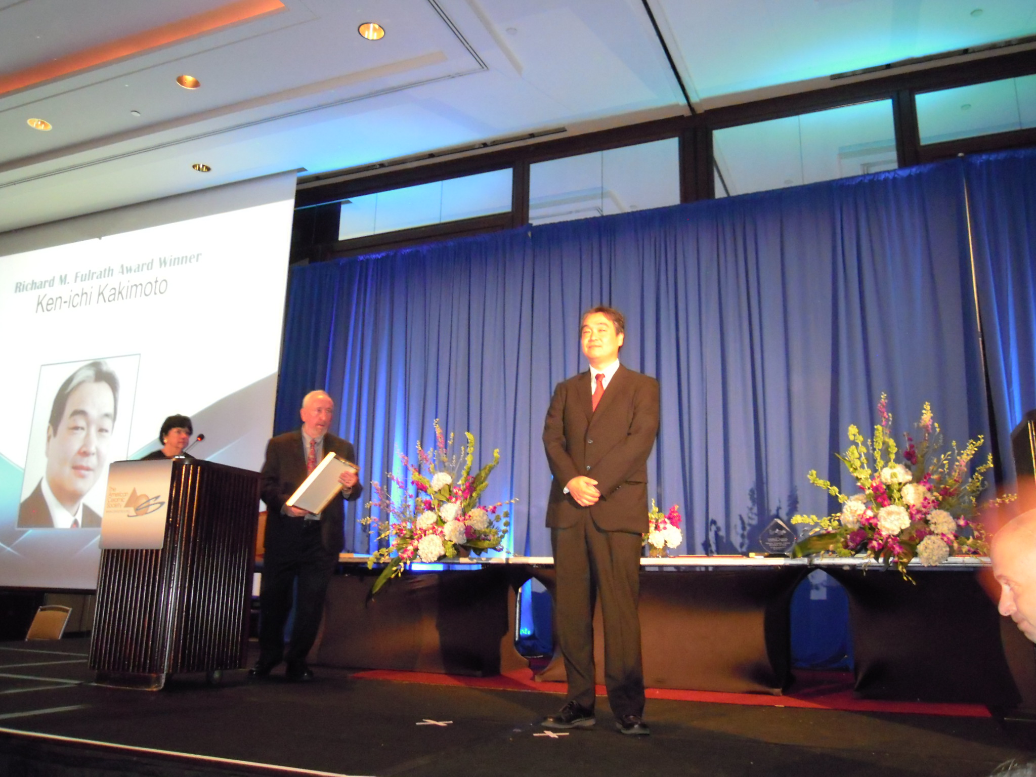 柿本健一教授がthe Richard M Fulrath Awardを受賞 国立大学法人名古屋工業大学